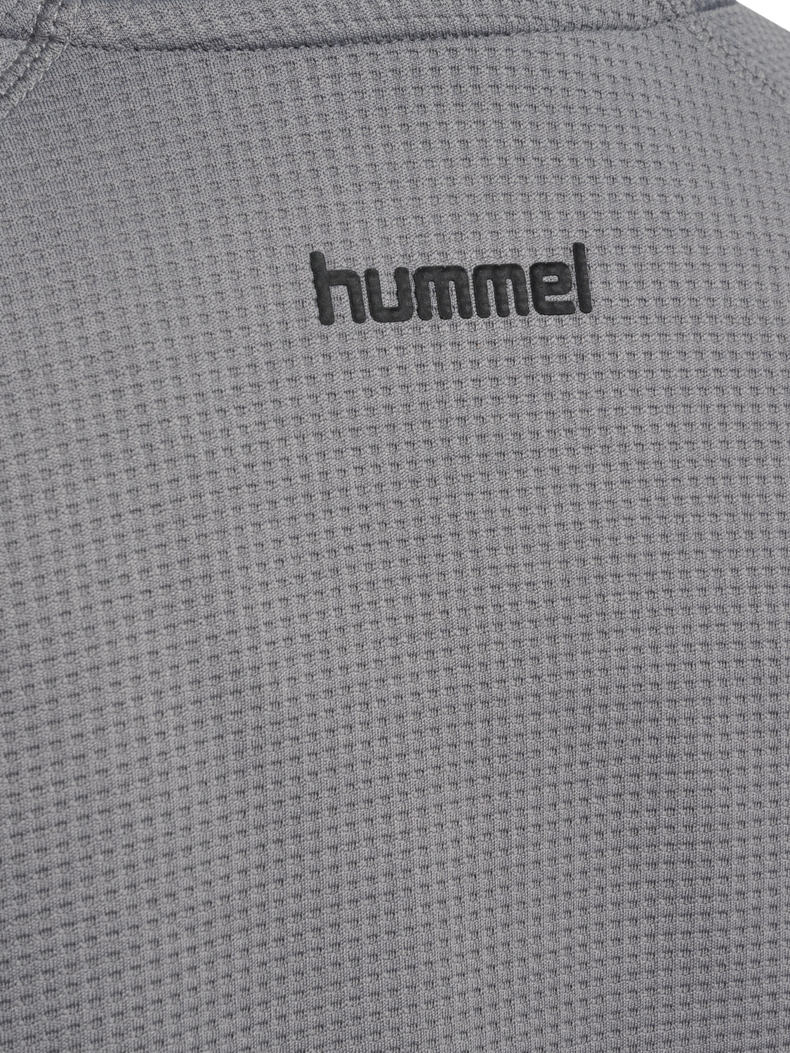 hmlPULSE W HALF ZIP MIDLAYER, SHARKSKIN, packshot