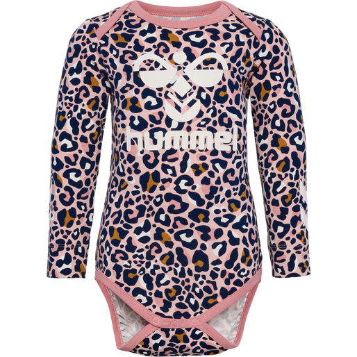 hmlMARIE AOP BODY L/S, PALE MAUVE, packshot