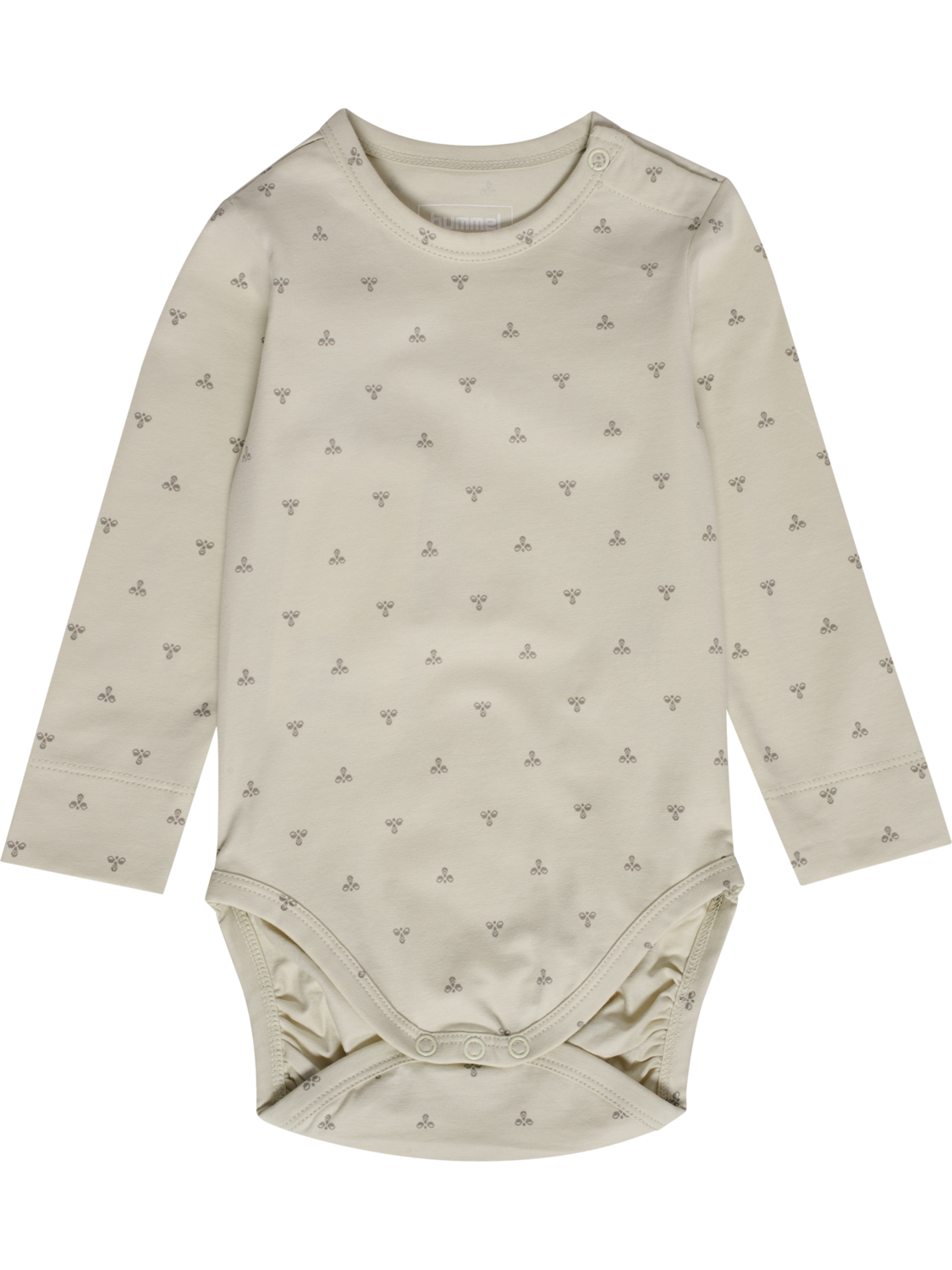 hmlMINI BEE AOP BODY L/S, SILVER BIRCH, packshot