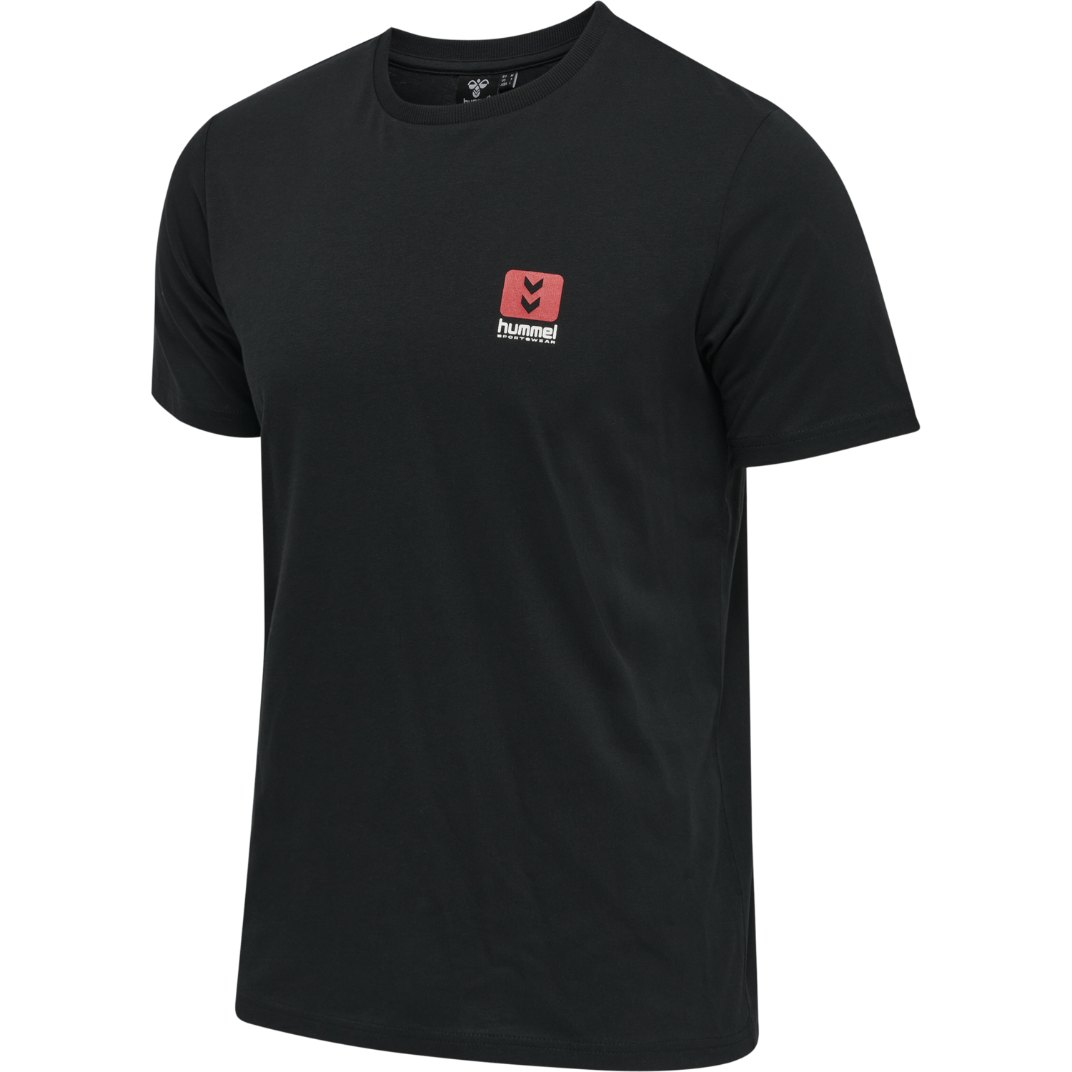 hmlLGC GRAHAM T-SHIRT, BLACK, packshot