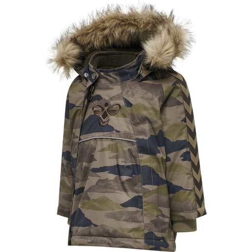 hmlJESSIE JACKET, CHOCOLATE CHIP/AFTER DARK, packshot