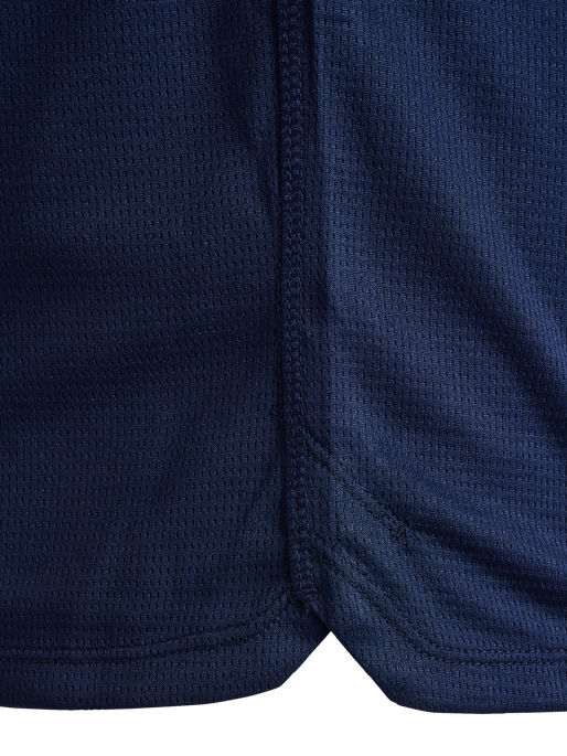 hmlRUN JERSEY S/S, BLACK IRIS, packshot