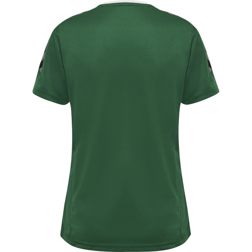 hmlAUTHENTIC POLY JERSEY WOMAN S/S, EVERGREEN, packshot