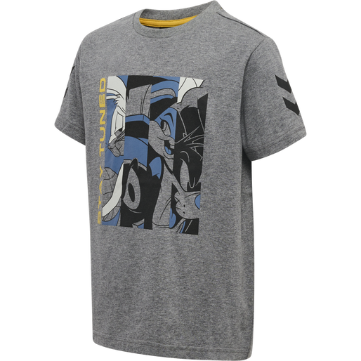 hmlSPACE JAM TRES T-SHIRT S/S, MEDIUM MELANGE, packshot
