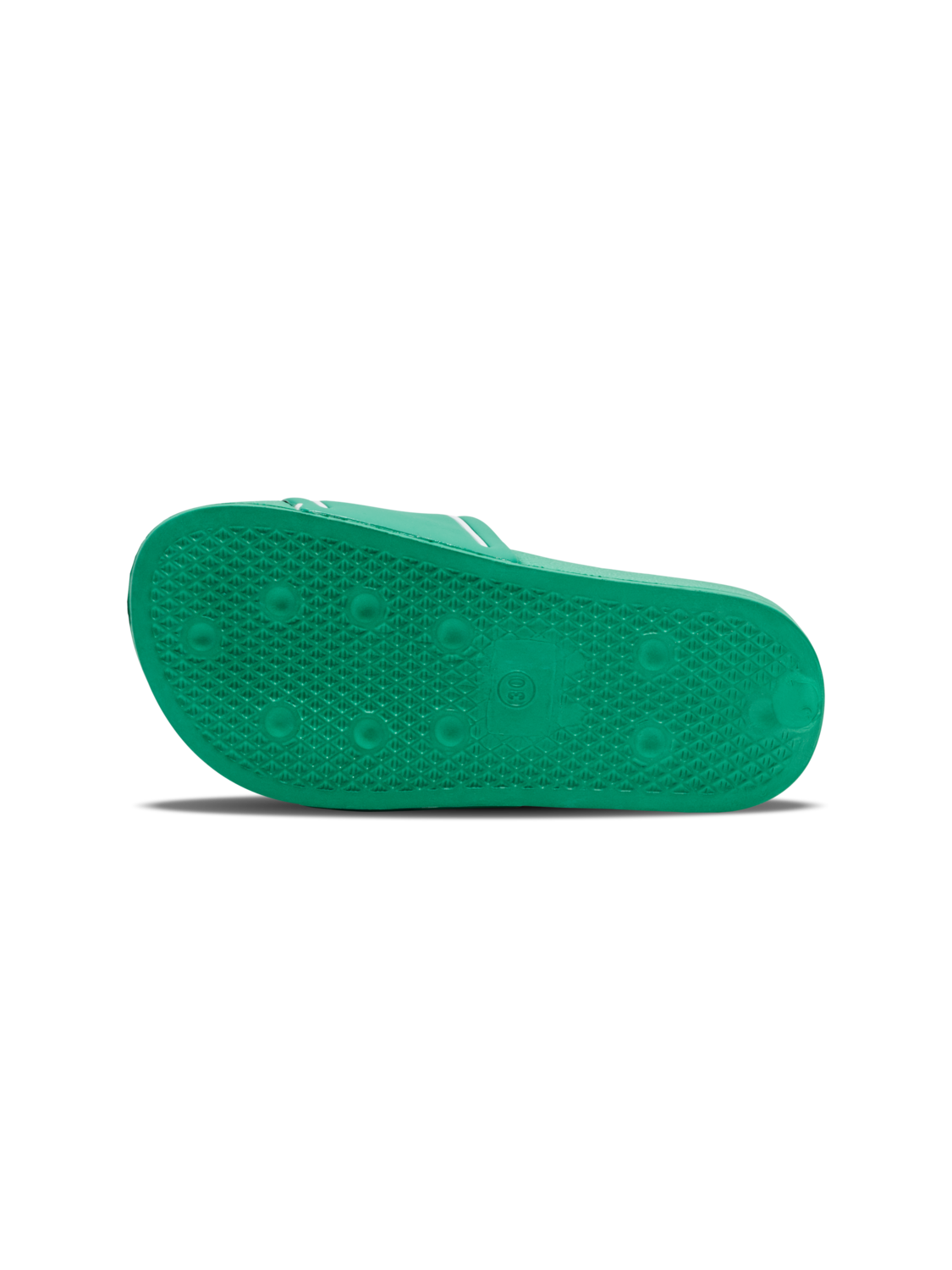 POOL SLIDE JR , GREEN/WHITE, packshot