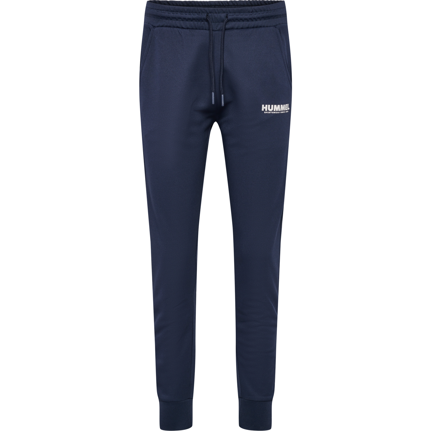 hmlLEGACY POLY WOMAN REGULAR PANTS, BLUE NIGHTS, packshot