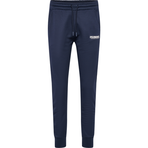 hmlLEGACY POLY WOMAN REGULAR PANTS, BLUE NIGHTS, packshot
