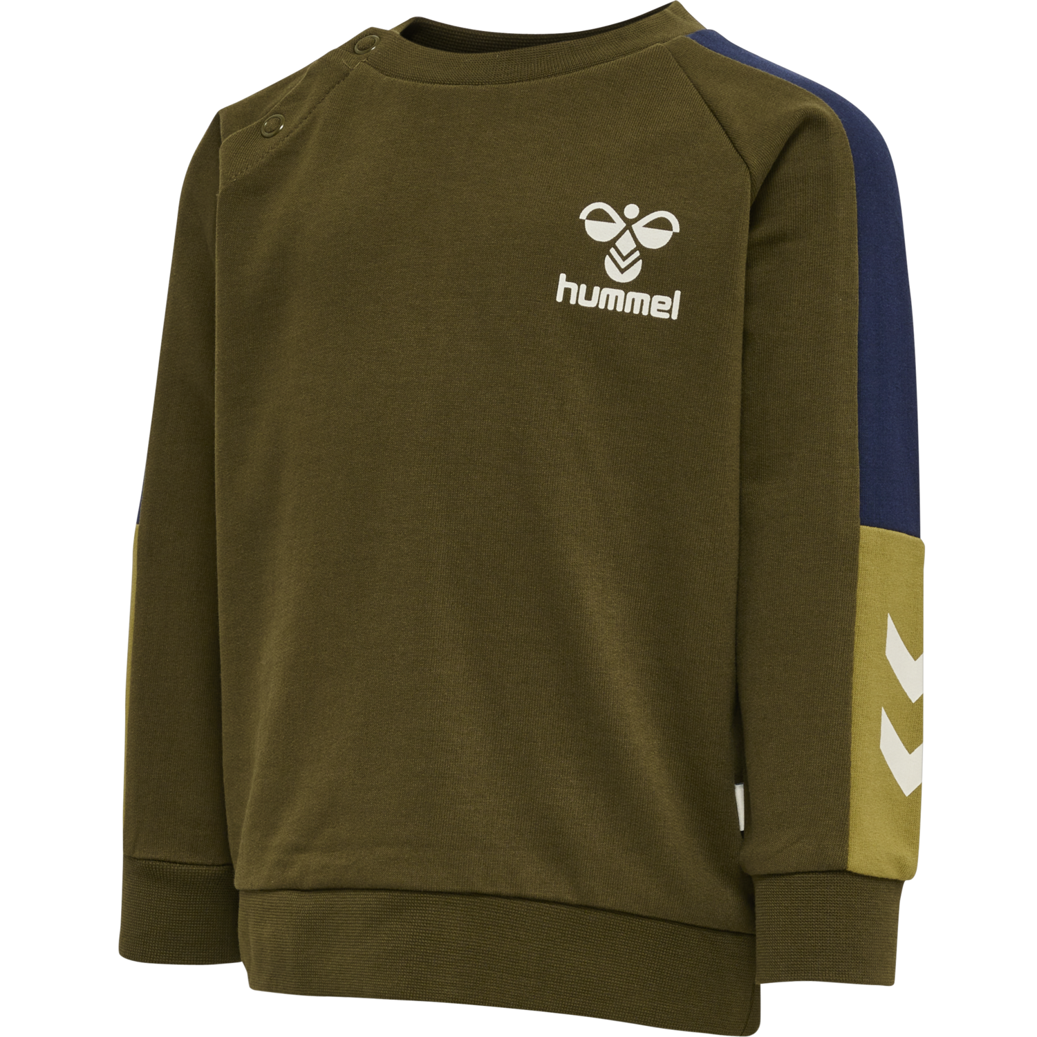 hmlCOMMON SWEATSHIRT, DARK OLIVE, packshot