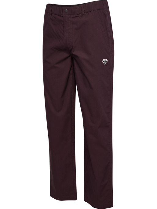 hmlCHINO PANT BEE, CHOCOLATE PLUM hmlCHINO PANT BEE, CHOCOLATE PLUM, packshot