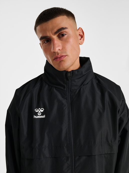 hmlGO SHELL JACKET, BLACK hmlGO SHELL JACKET, BLACK, model