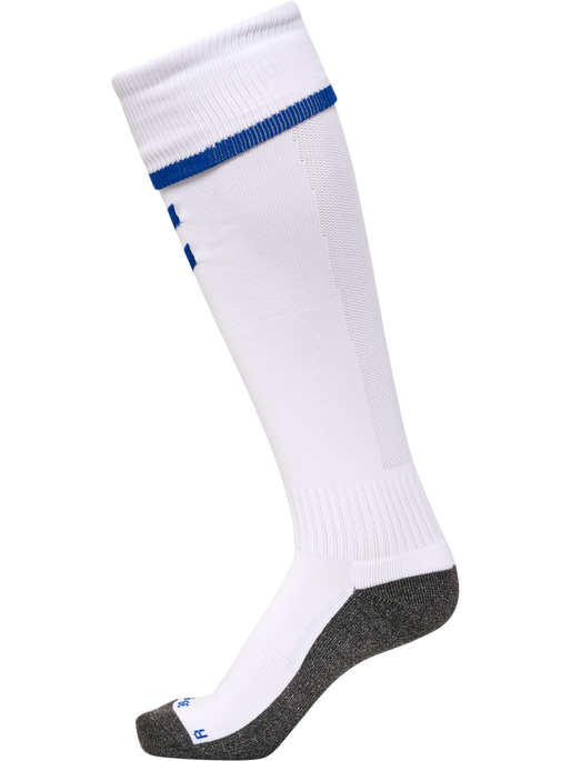 hmlCORE FOOTBALL SOCKS, WHITE/TRUE BLUE hmlCORE FOOTBALL SOCKS, WHITE/TRUE BLUE, packshot