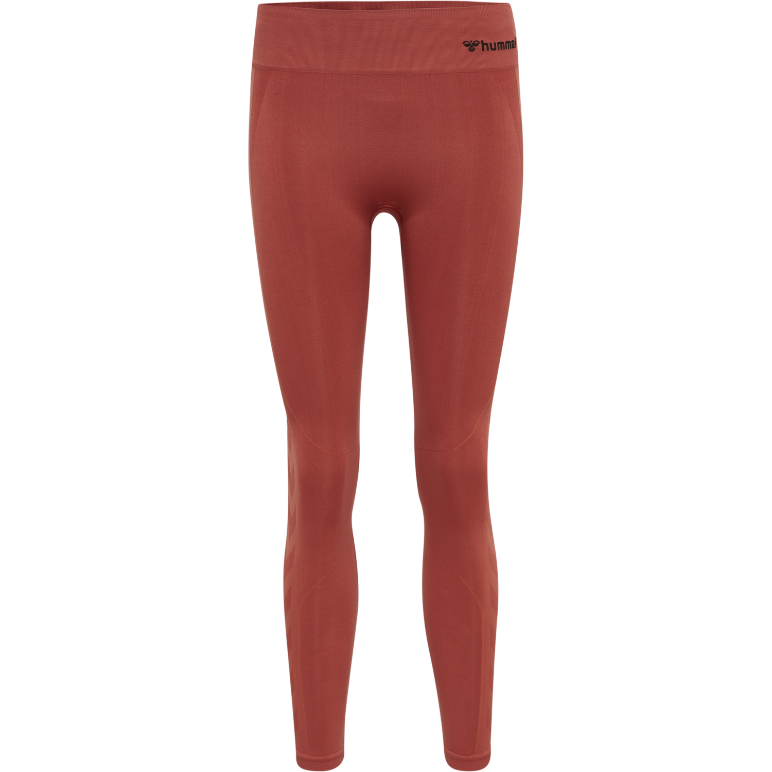 hmlMT UNA SEAMLESS MID WAIST TIGHTS, MARSALA, packshot