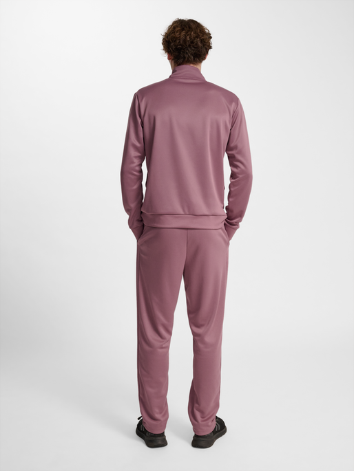 hmlPULSE TRACK JACKET, WISTFUL MAUVE, model