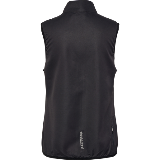 nwlNASHVILLE GILET WOMAN, BLACK, packshot