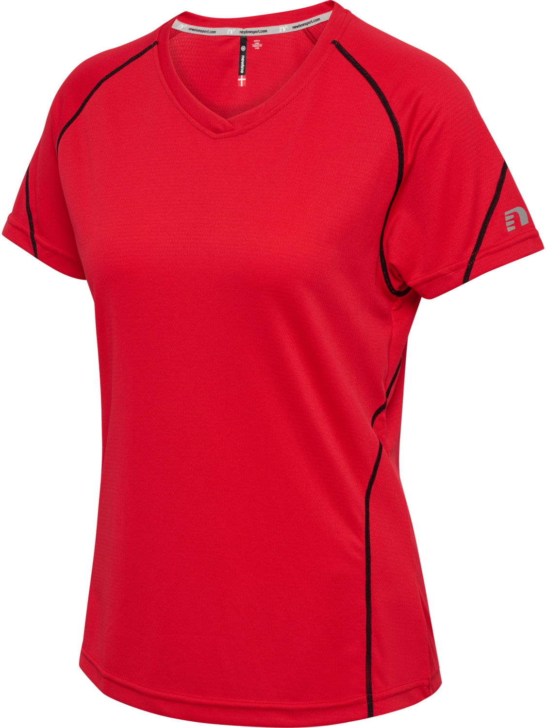 BASE COOLSKIN TEE, RED, packshot