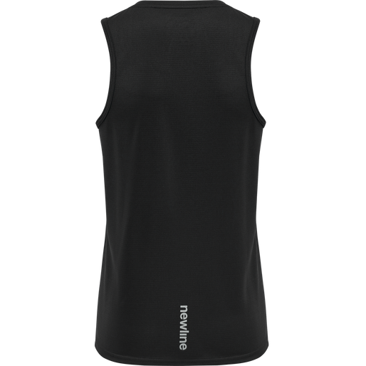 KIDS CORE RUNNING SINGLET, BLACK, packshot