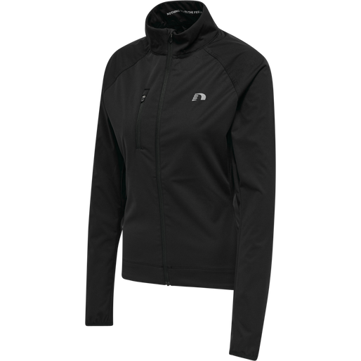 WOMENS CORE BIKE THERMAL JACKET, BLACK WOMENS CORE BIKE THERMAL JACKET, BLACK, packshot