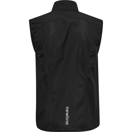 MEN'S CORE GILET, BLACK, packshot