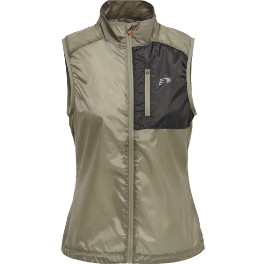 WOMEN PACKABLE TECH GILET, WINTER TWIG, packshot