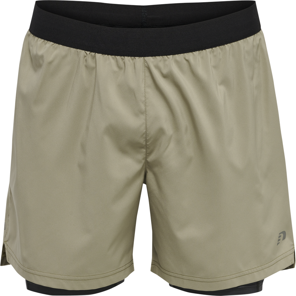 hummel MEN 2 IN 1 RUNNING SHORTS hummel