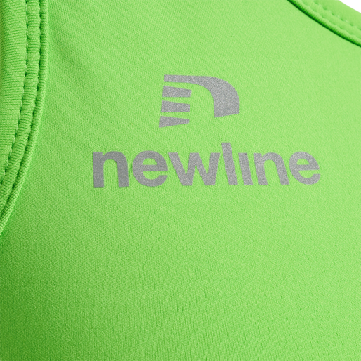 WOMEN'S ATHLETIC TOP, GREEN FLASH, packshot