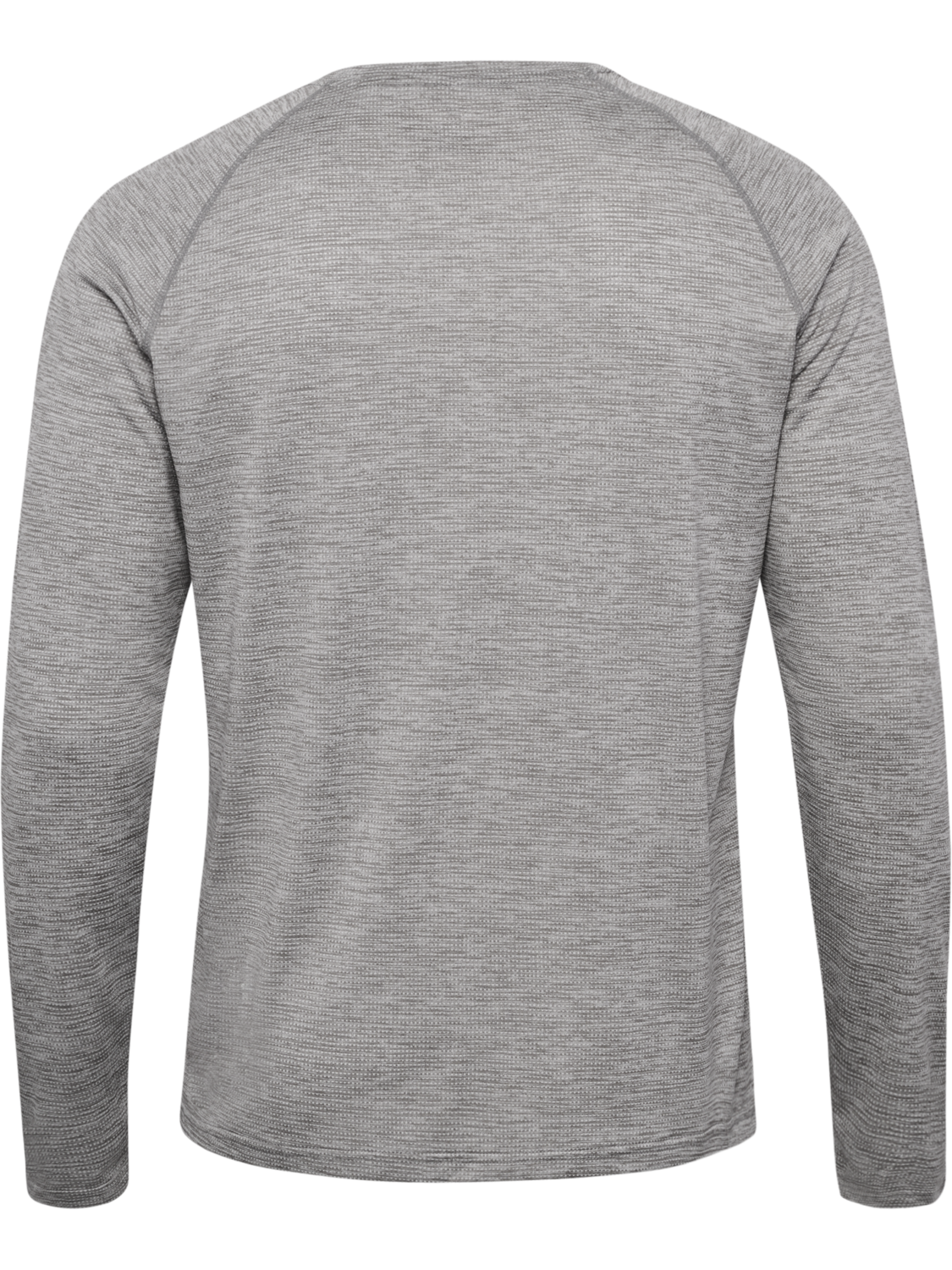 nwlACTIVE T-SHIRT L/S, GRAY CONTOURS, packshot