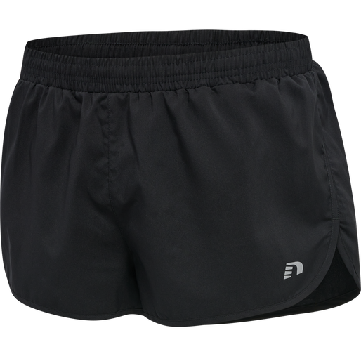 MEN CORE SPLIT SHORTS, BLACK, packshot