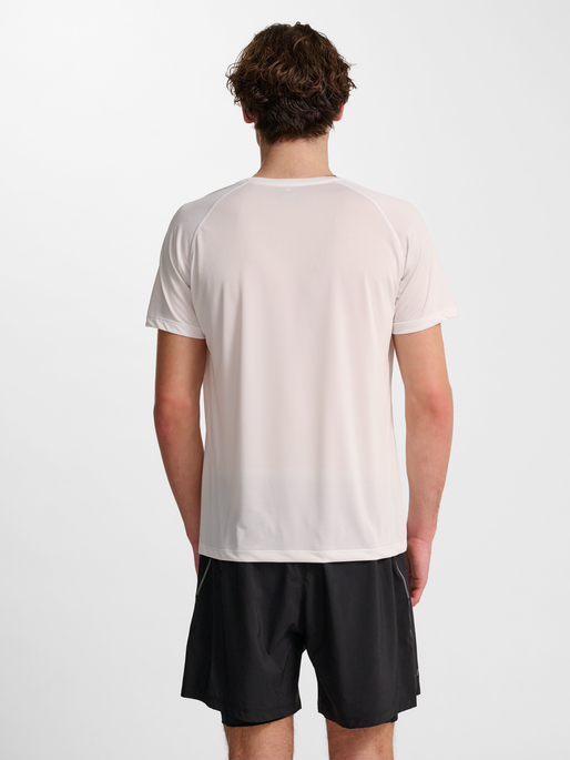 nwlBEAT T-SHIRT, WHITE, model