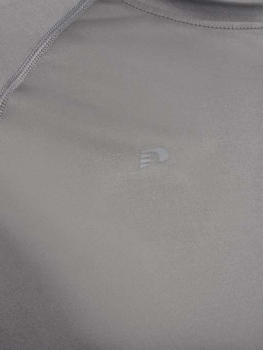 nwlBEAT T-SHIRT L/S, TITANIUM, packshot