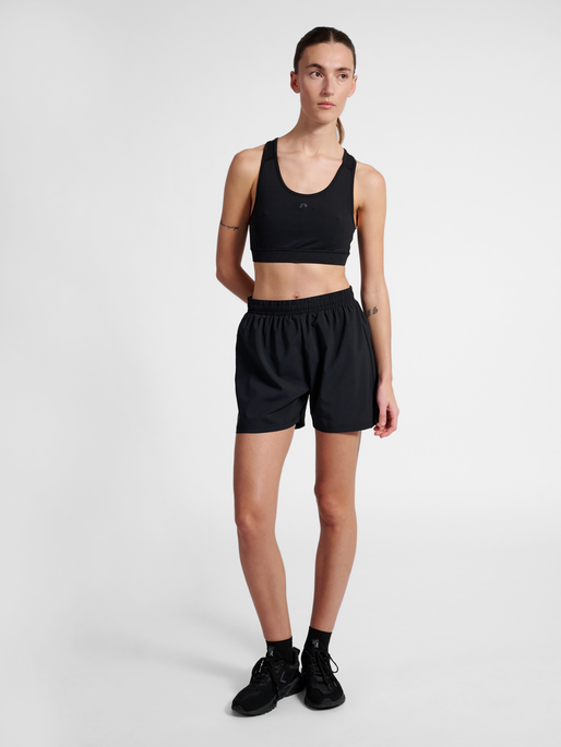 nwlLEAN SPORTS BRA, BLACK, model