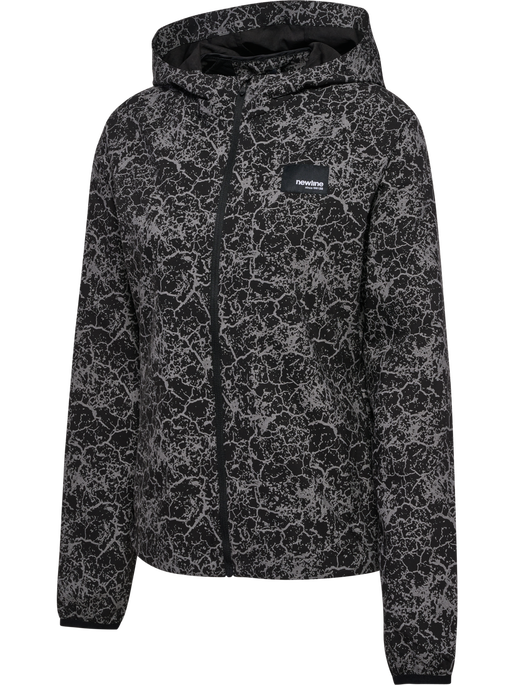 nwlFLASH REFLECTIVE JACKET W, BLACK, packshot