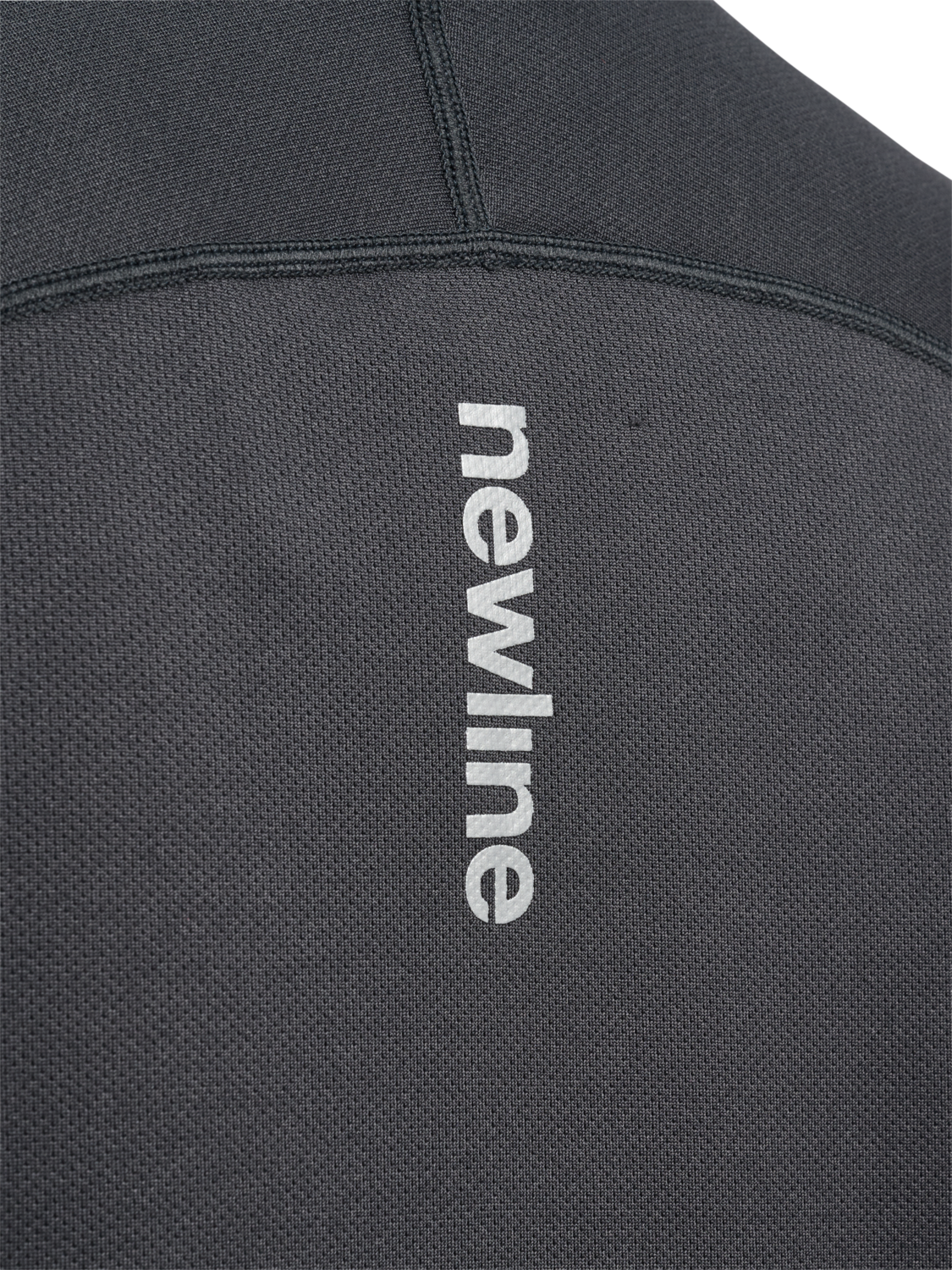 CORE ZIP NECK SHIRT, TITANIUM, packshot