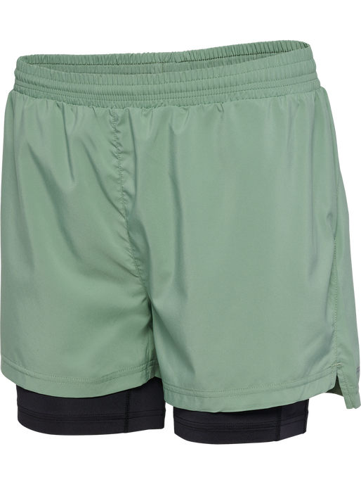 nwlDETROIT 2IN1 SHORTS WOMAN, GREEN BAY, packshot