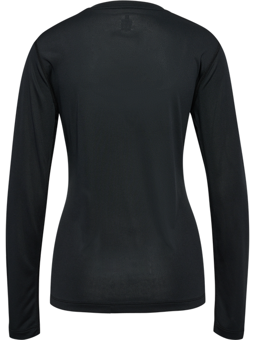 nwlBEAT T-SHIRT L/S W, BLACK, packshot