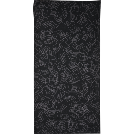 NECKTUBE, BLACK/FIESTA_CAZOO, packshot