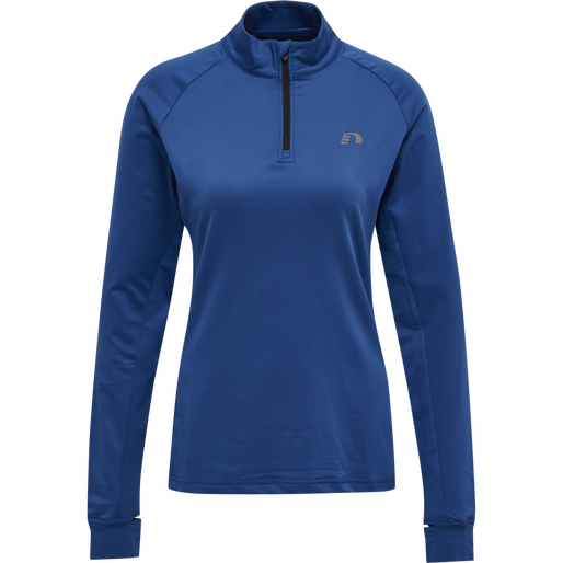 WOMEN'S CORE MIDLAYER, TRUE BLUE, packshot