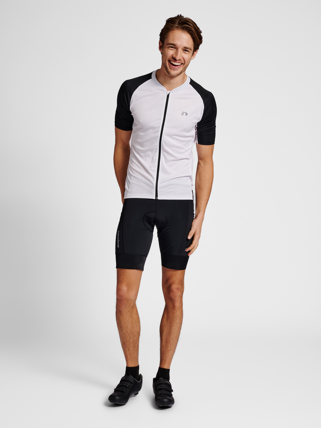hummel MENS CORE BIKE JERSEY WHITE hummel