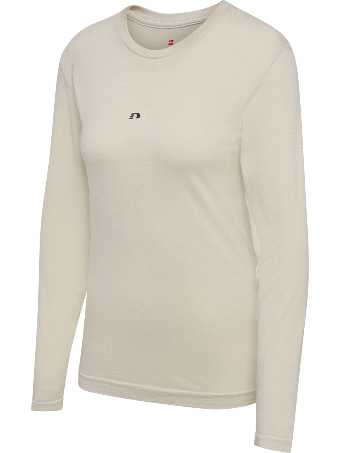 nwlTHERMA WOOL BLEND T-SHIRT L/S W, SILVER BIRCH, packshot