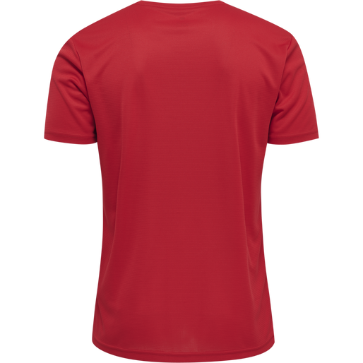 MEN CORE FUNCTIONAL T-SHIRT S/S, TANGO RED, packshot