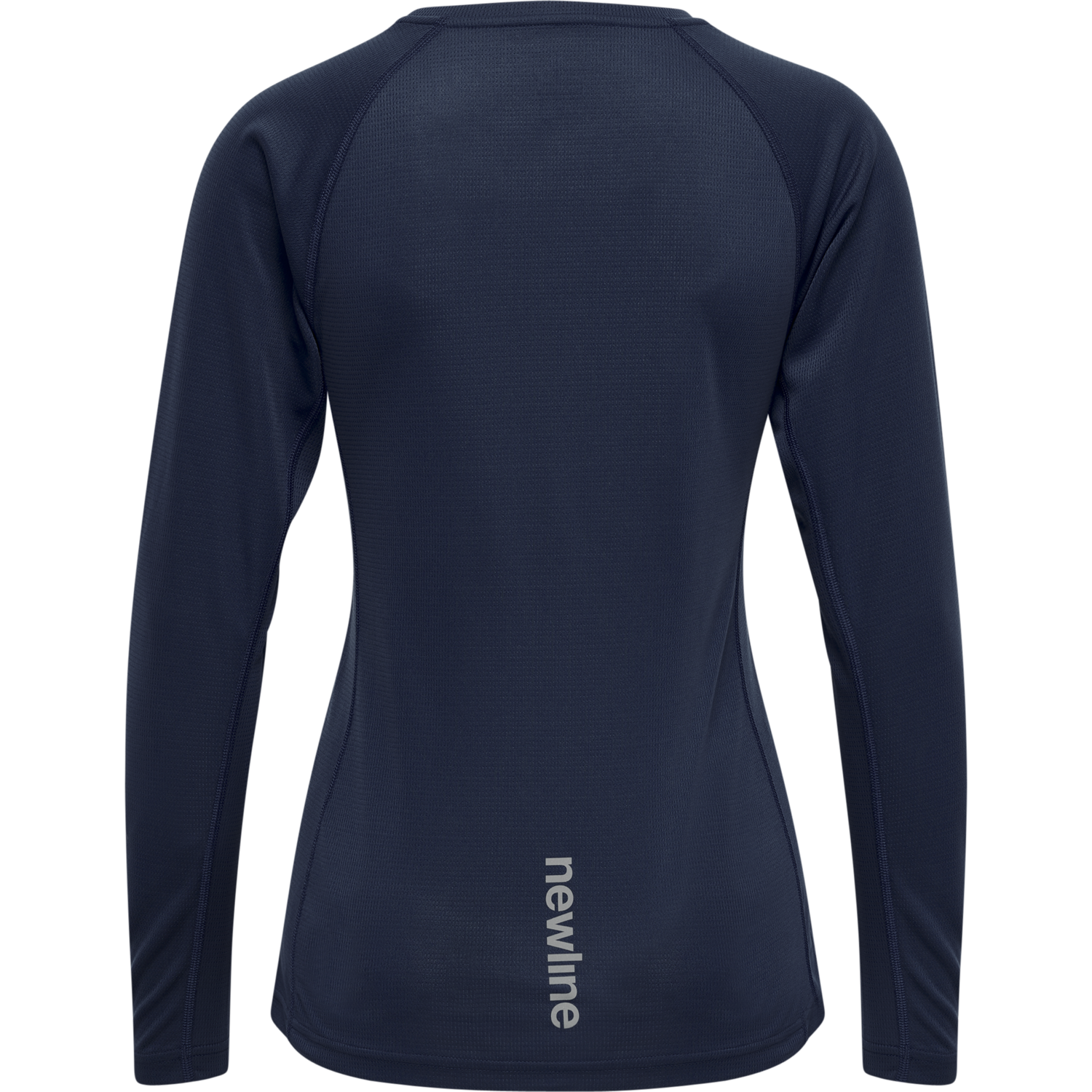 WOMEN CORE RUNNING T-SHIRT L/S, BLACK IRIS, packshot