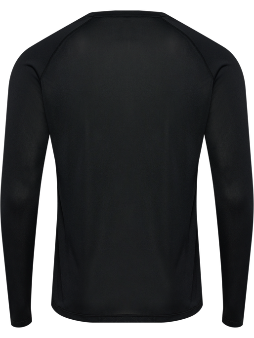 nwlBEAT T-SHIRT L/S, BLACK, packshot