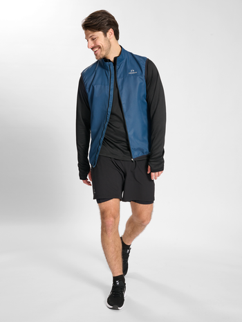 nwlNASHVILLE GILET MEN, MAJOLICA BLUE, model