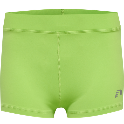 WOMEN CORE ATHLETIC HOTPANTS, GREEN FLASH, packshot