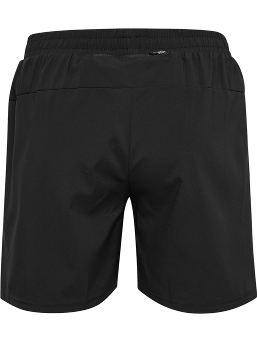 nwlMAX ZIP POCKET SHORTS, BLACK nwlMAX ZIP POCKET SHORTS, BLACK, packshot