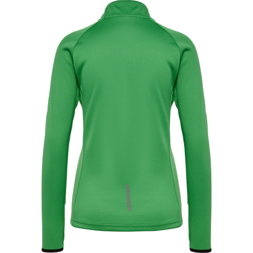 nwlPHOENIX 1/2 ZIP L/S WOMAN, MEDIUM GREEN, packshot