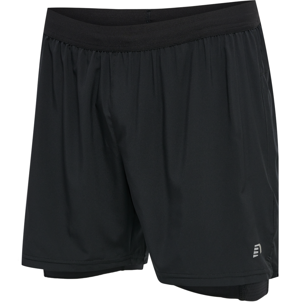 hummel MEN S CORE 2 IN 1 SHORTS BLACK hummel