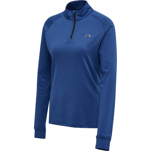 WOMEN'S CORE MIDLAYER, TRUE BLUE, packshot