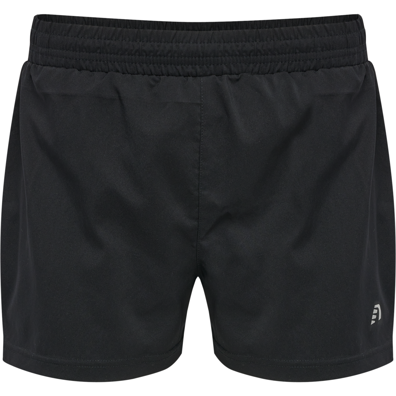 WOMEN CORE RUNNING SHORTS, BLACK, packshot