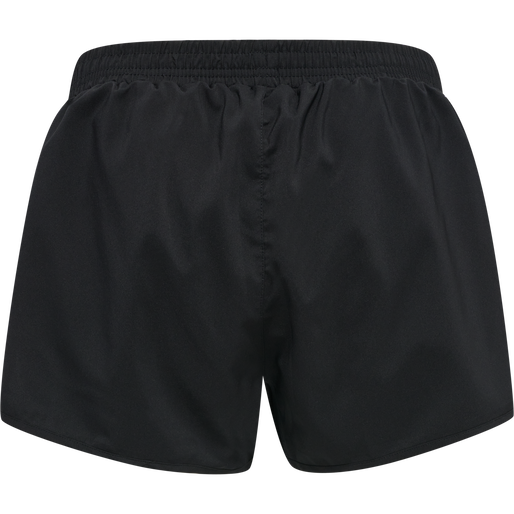 MEN CORE SPLIT SHORTS, BLACK, packshot