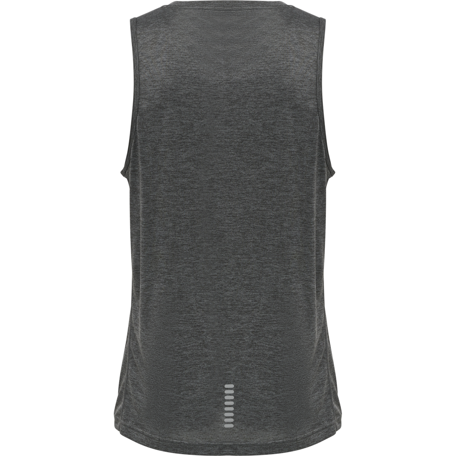 MEN RUNNING SINGLET, FORGED IRON MELANGE, packshot